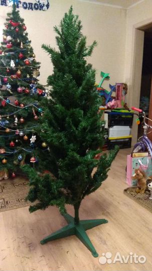 Ель новогодняя (140 / 160 см) (Бюджетный вариант)