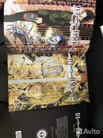 Манга тетрадь смерти