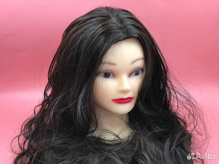 36180 Парик синтетический черный