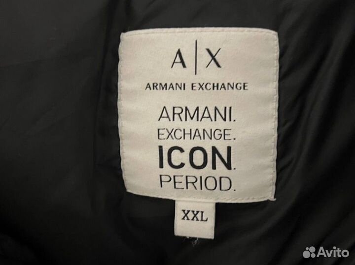 Armani exchange icon пуховик