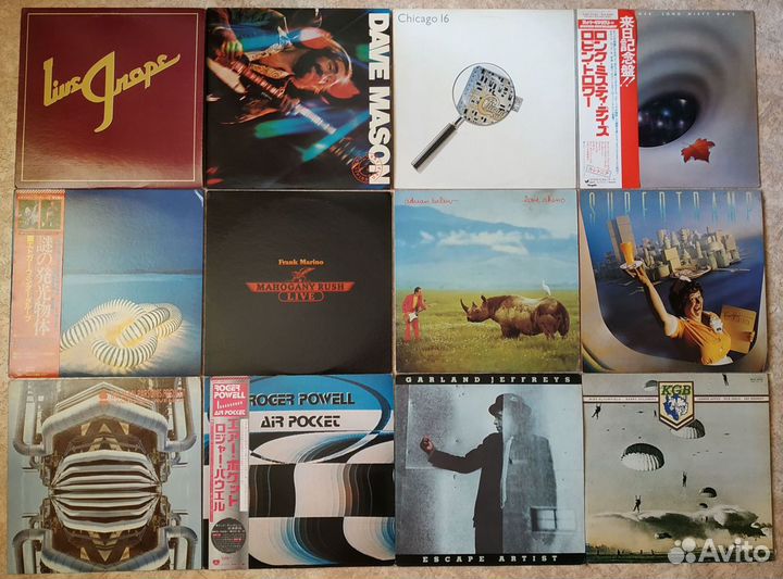 Винил фирменный prog rock art blues jazz rock