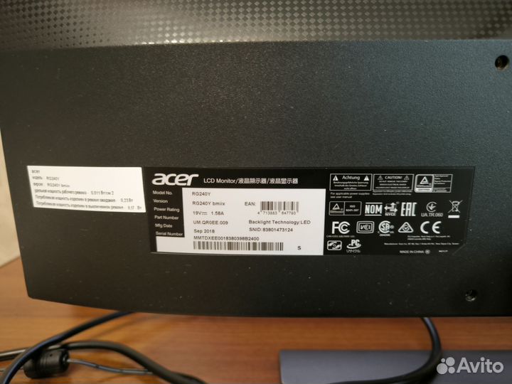 Монитор Acer 23.8