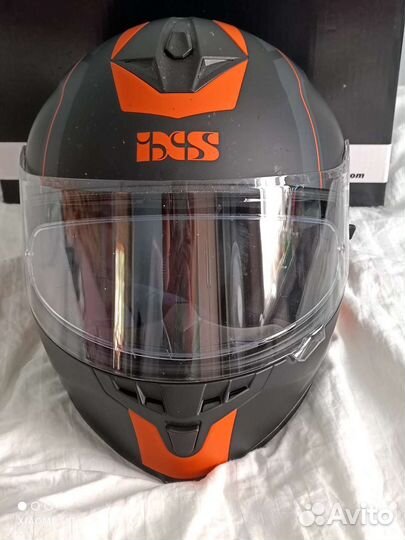 Мото шлем интеграл IXS