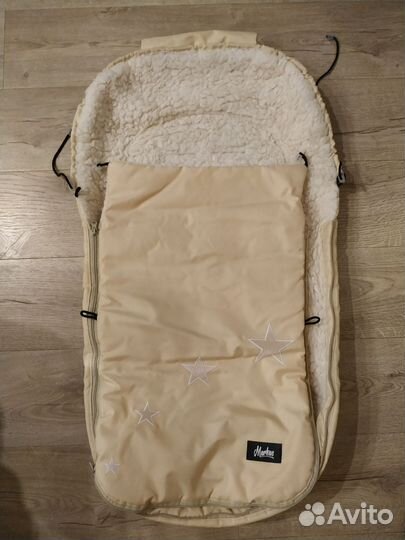 Зимний конверт в коляску Markus на овчине