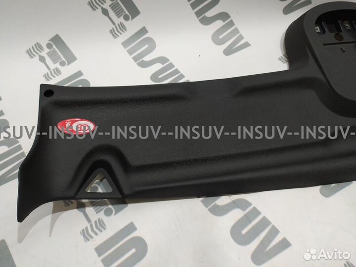 Облицовка потолка комфорт Нива с обтяжкой черная