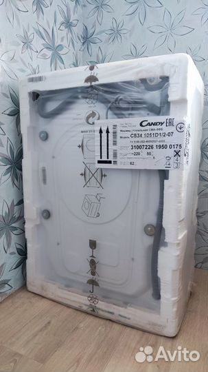 Стиральная машинка Сandy cs34 1051d1/2-07