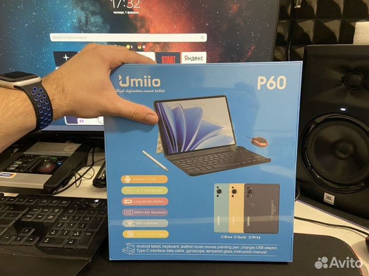 Универсальный планшет Umiio p60 pad