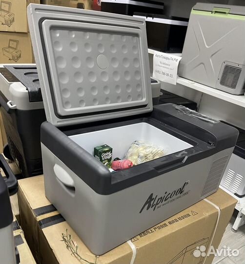 Компрессорный мини авто холодильник Alpicool