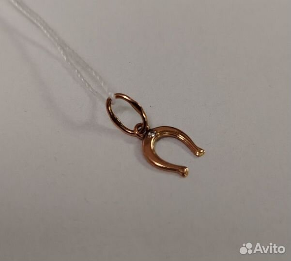 Золотая подвеска