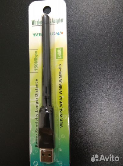 Wi fi адаптер usb для пк, ноута, приставки