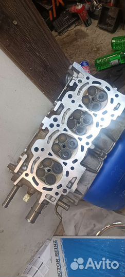 Головка блока цилиндров 1zrfe Toyota Corolla