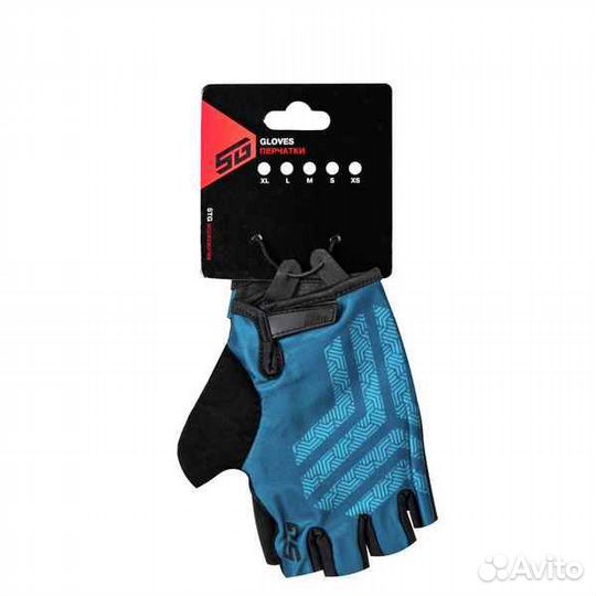 Велоперчатки STG Slim Skin, размер M, синий