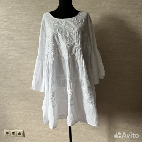 Туника с вышивками 56/58/60