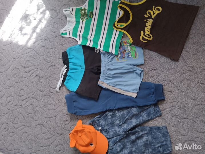 Вещи пакетами на мальчика