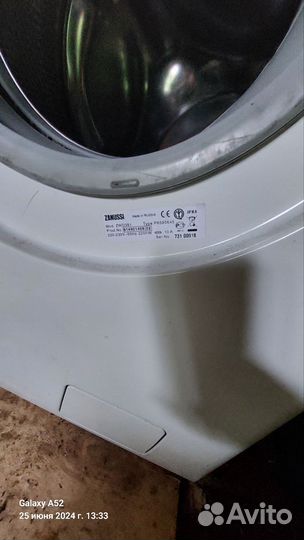 Стиральная машина на запчасти zanussi