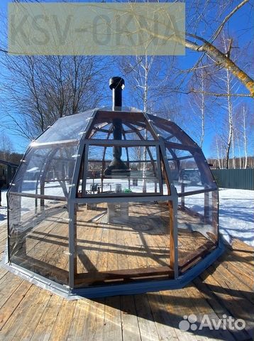 Мягкие окна на террасу