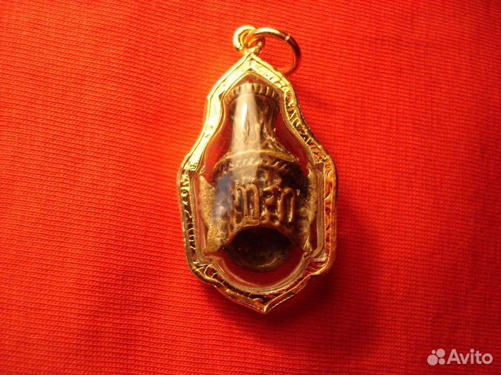 Талисман Золото Сак Янт Sak Yant Тайланд Рубин