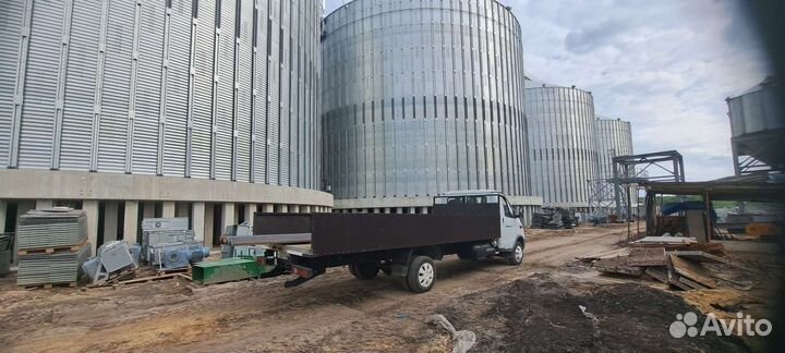 Грузоперевозки газель открытая бортовая 6 метров