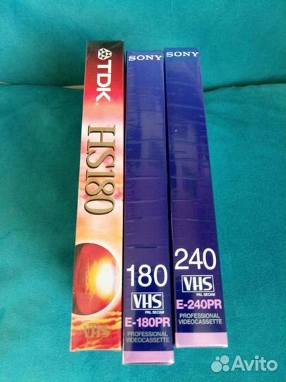 Видеокассеты Новые, запечатанные
