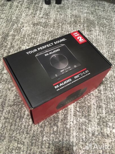 USB M-Audio AIR Hub внешняя звуковая карта