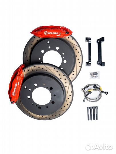 Тормоза 365 mm для Toyota Land Cruiser 200, зад