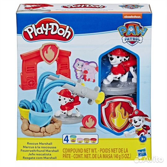 Play-Doh Игровой набор щенячий патруль. Маршал, E6