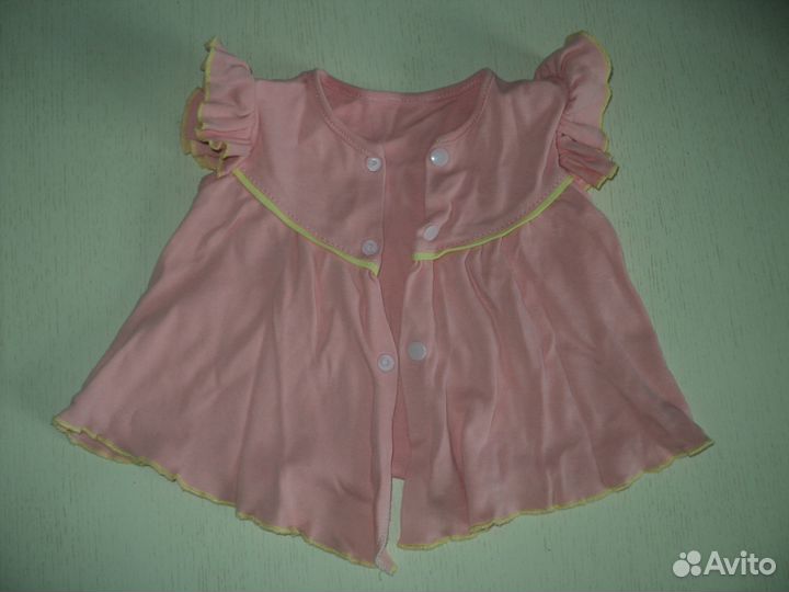 Летнее х/б полуплатьице