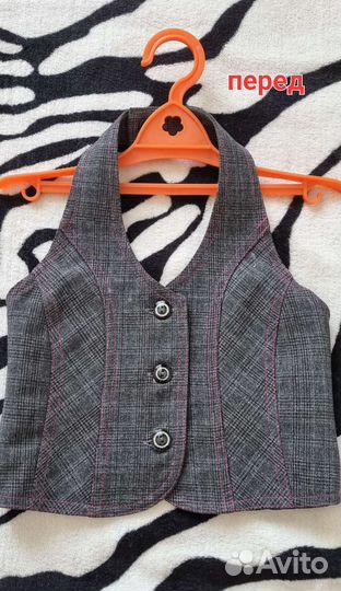 Школьная форма для девочки, серая