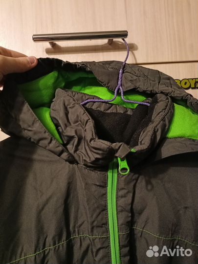 Ветровка на флисе мужская