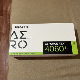 Видеокарта giabyte aero rtx 4060ti