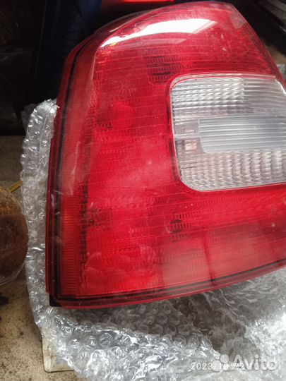 Фара задняя левая шкода октавия а5