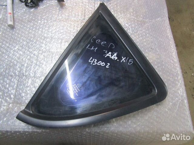 Стекло кузовное глухое левое Kia Ceed 2007-2012 (х