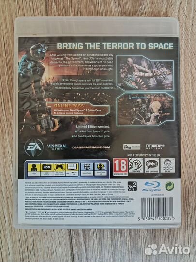 Dead space 2 limited ebition на PS3