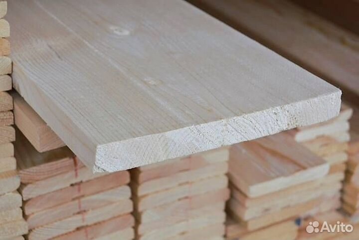 Доска сухая строганная класс ав