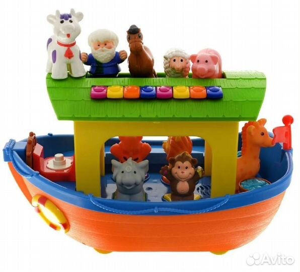 Игрушка развивающая Kiddieland Ноев ковчег