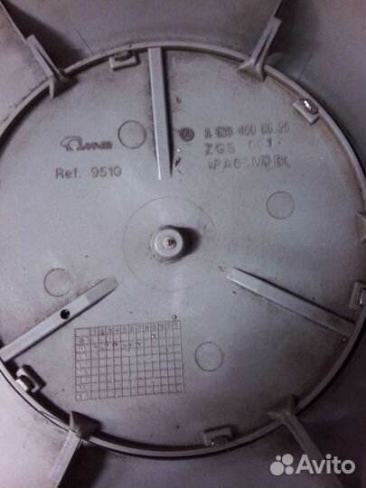 Колпаки на колеса Viano