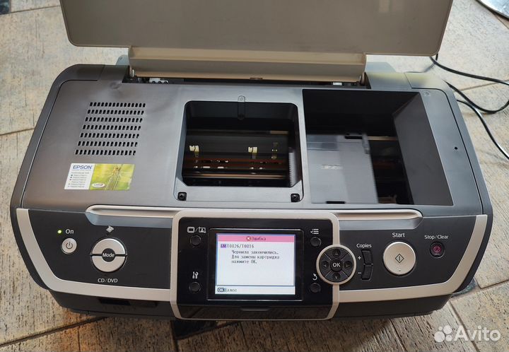 Принтер струйный epson stylus photo r390