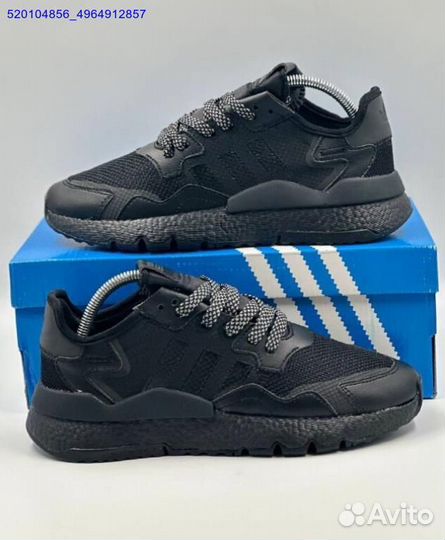 Кроссовки Adidas Nite Jogger Black (Арт.46282)