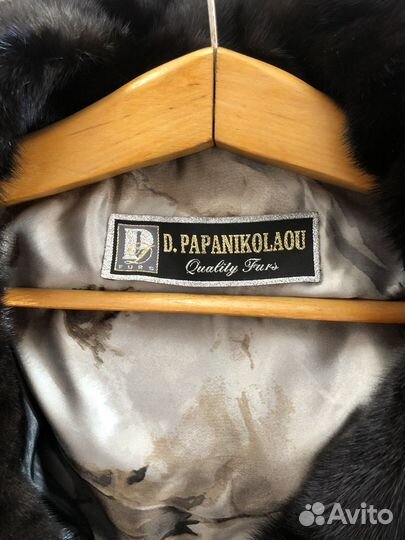 Норковая шуба 44-46 D.Papanikolaou