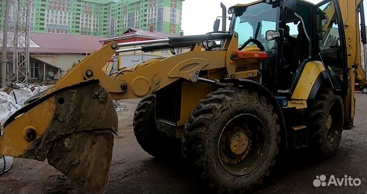 Экскаватор-погрузчик Сaterpillar 444