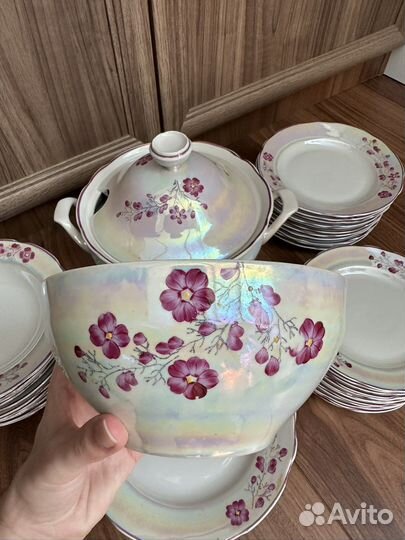 Сервиз столовый 12 персон Коростень СССР