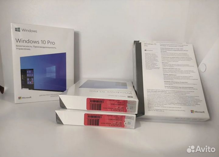 Windows 10 PRO BOX ключ. Лицензия