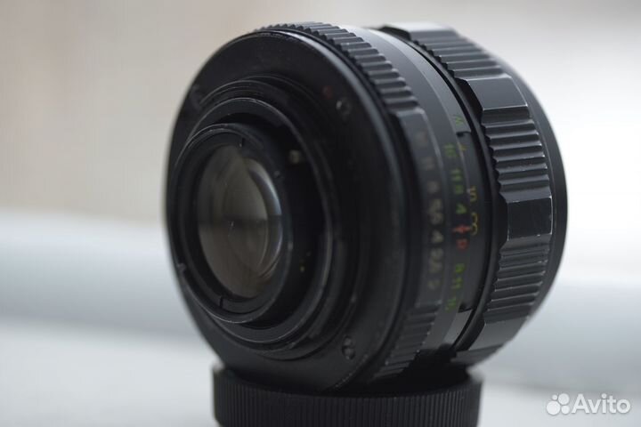 Объектив Helios 44m-4 на Никон