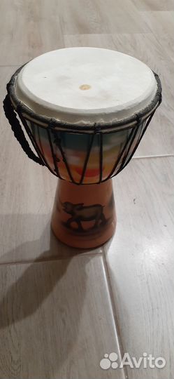 Дарбука-сувенир из Туниса