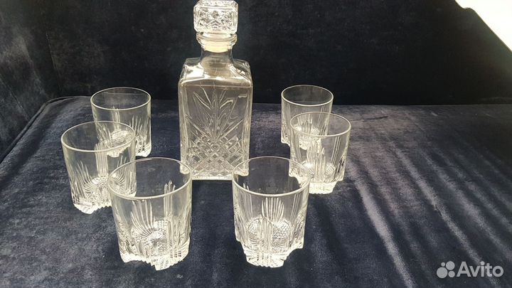 Графин и стаканы,набор для мартини