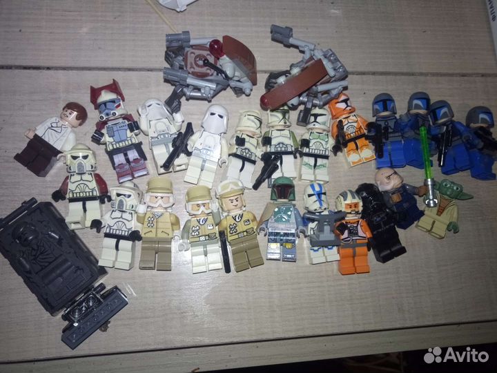 Lego star wars мини фигурки