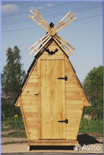 Уличный туалет прямоугольник гна 742