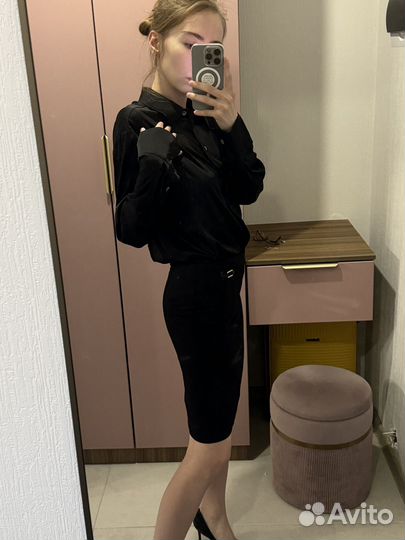 Юбка классическая lime XS