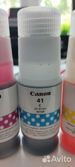Чернила для принтера canon