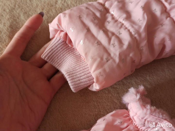 Зимний комбинезон для девочки